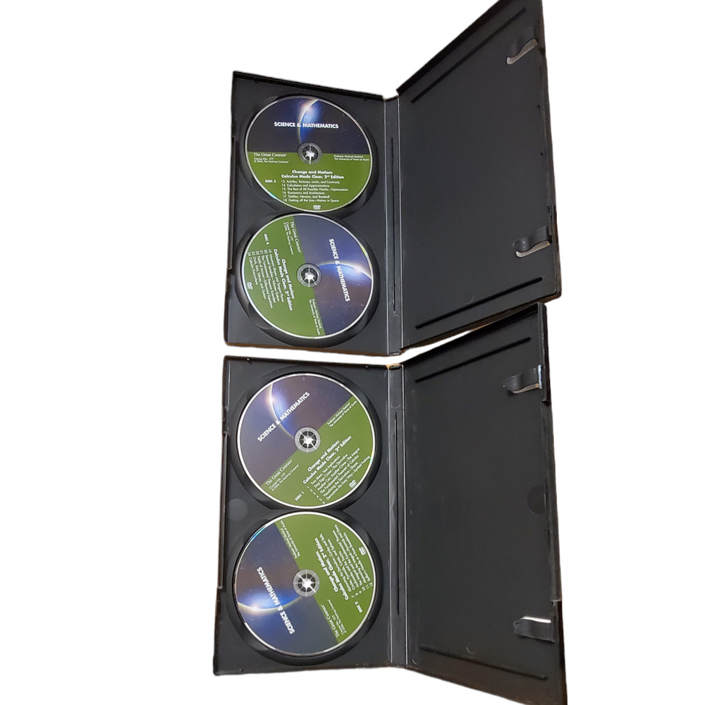 The Great Courses Change and Motion Calculus Made Clear 4 DVDs Part 1 + 2 - Picture 6 of 8